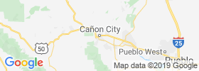 Canon City map